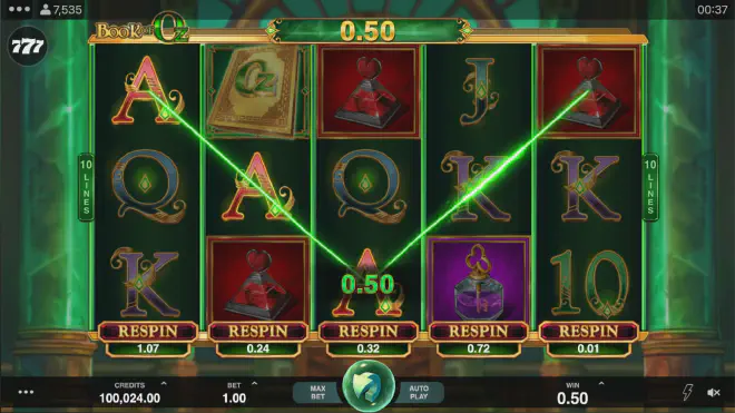 Book of Oz Геймплей