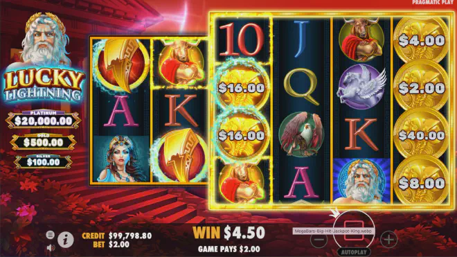 Изпробвайте късмета си с ротативката Lucky Lightning