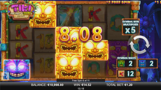 Tiki Infinity Reels X Megaways